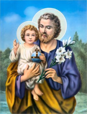 San Giuseppe con il Bambino Gesù